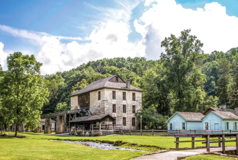 Spring Mill State Park - Limestone Country