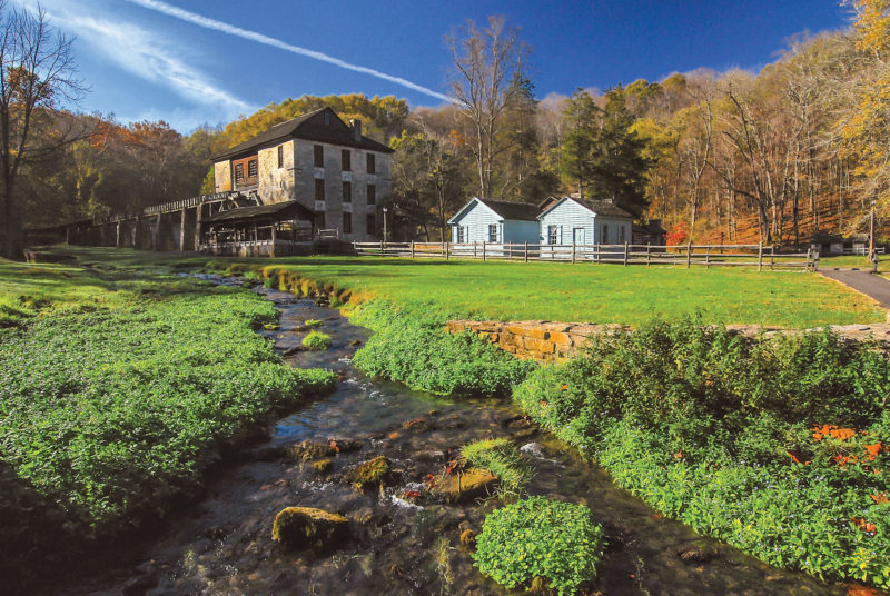 Haunted Village at Spring Mill State Park Limestone Country