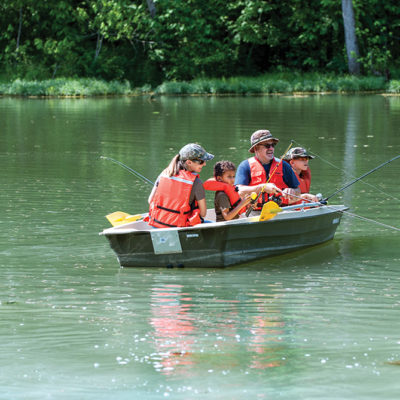 Spring Mill State Park, Boat Rental, Fishing