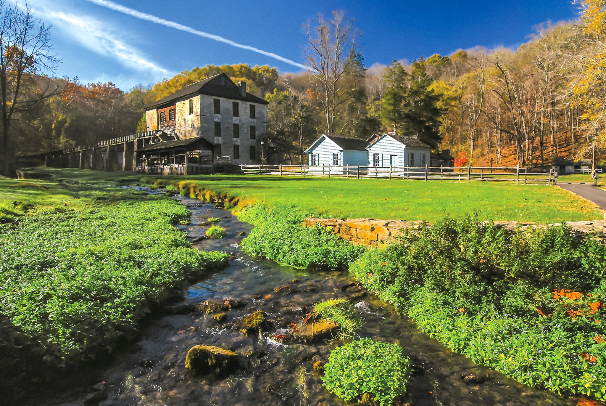 Weekend Program at Spring Mill State Park Limestone Country