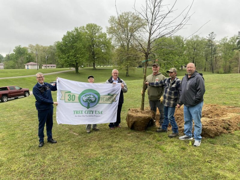 Arbor Day Celebration   Garden Park, Bedford   Limestone Country